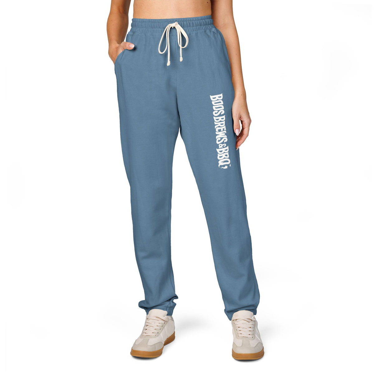 Unisex Garment-Dyed Fleece Sweatpants