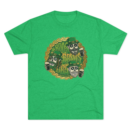 St Pattys Day Pints Unisex Tri-Blend Crew Tee