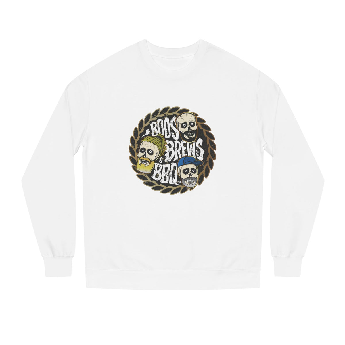 Boos Brews & BBQ Unisex Crew Neck Sweatshirt