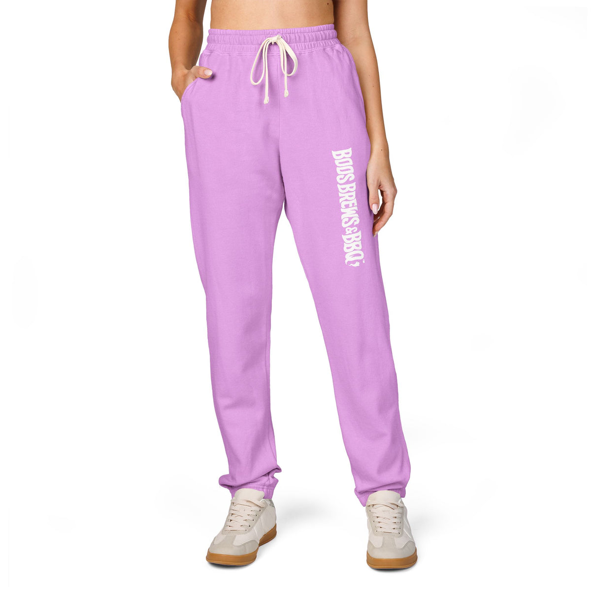 Unisex Garment-Dyed Fleece Sweatpants
