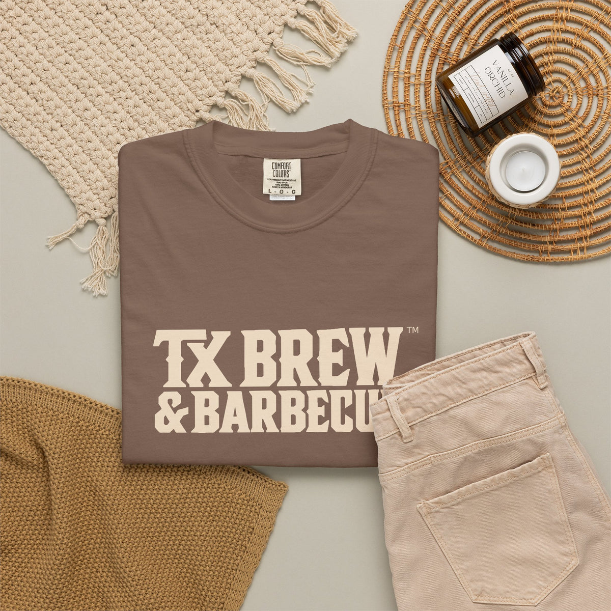 TX Brew & Barbecue Classic Logo Tee