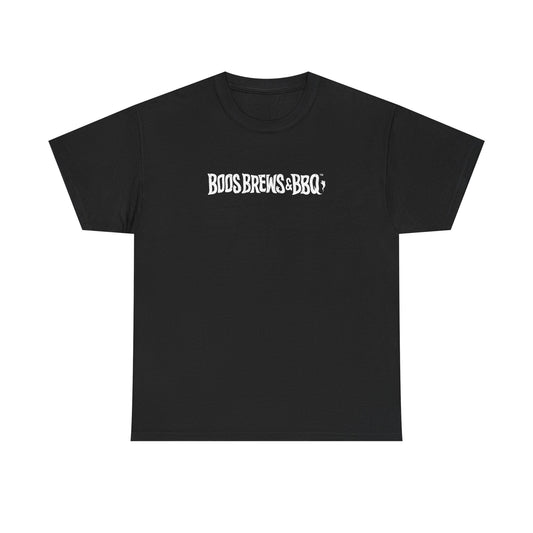 The Official Boo's Brews & BBQ TEXT Unisex Heavy Cotton Tee