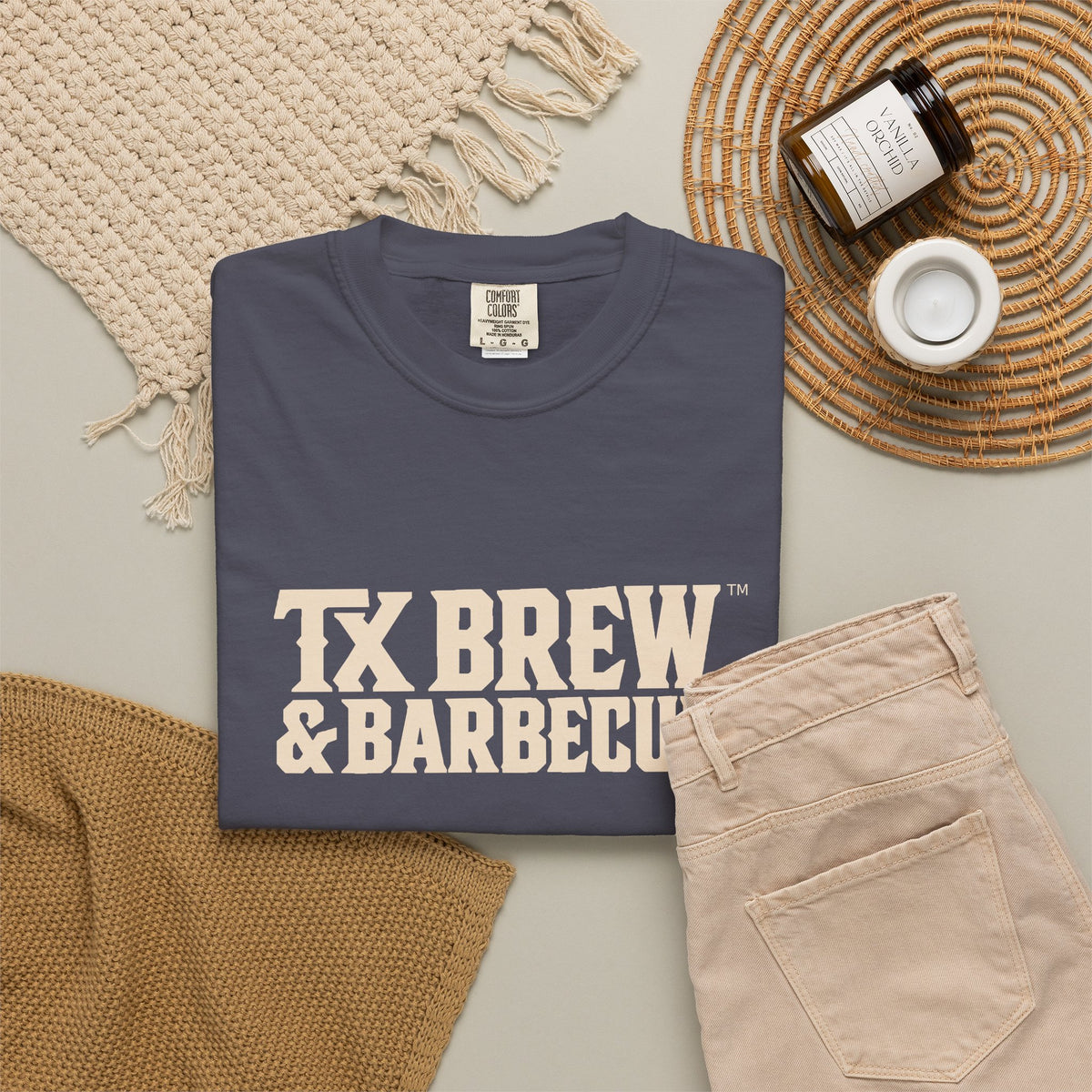 TX Brew & Barbecue Classic Logo Tee